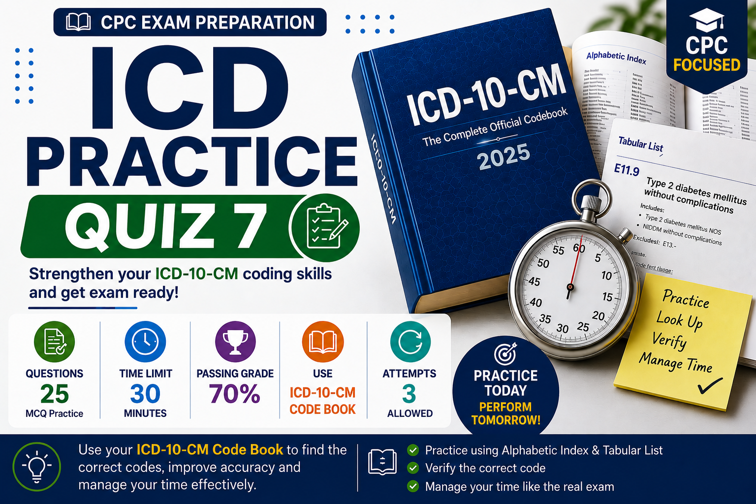 📘 ICD Practice Quiz 7