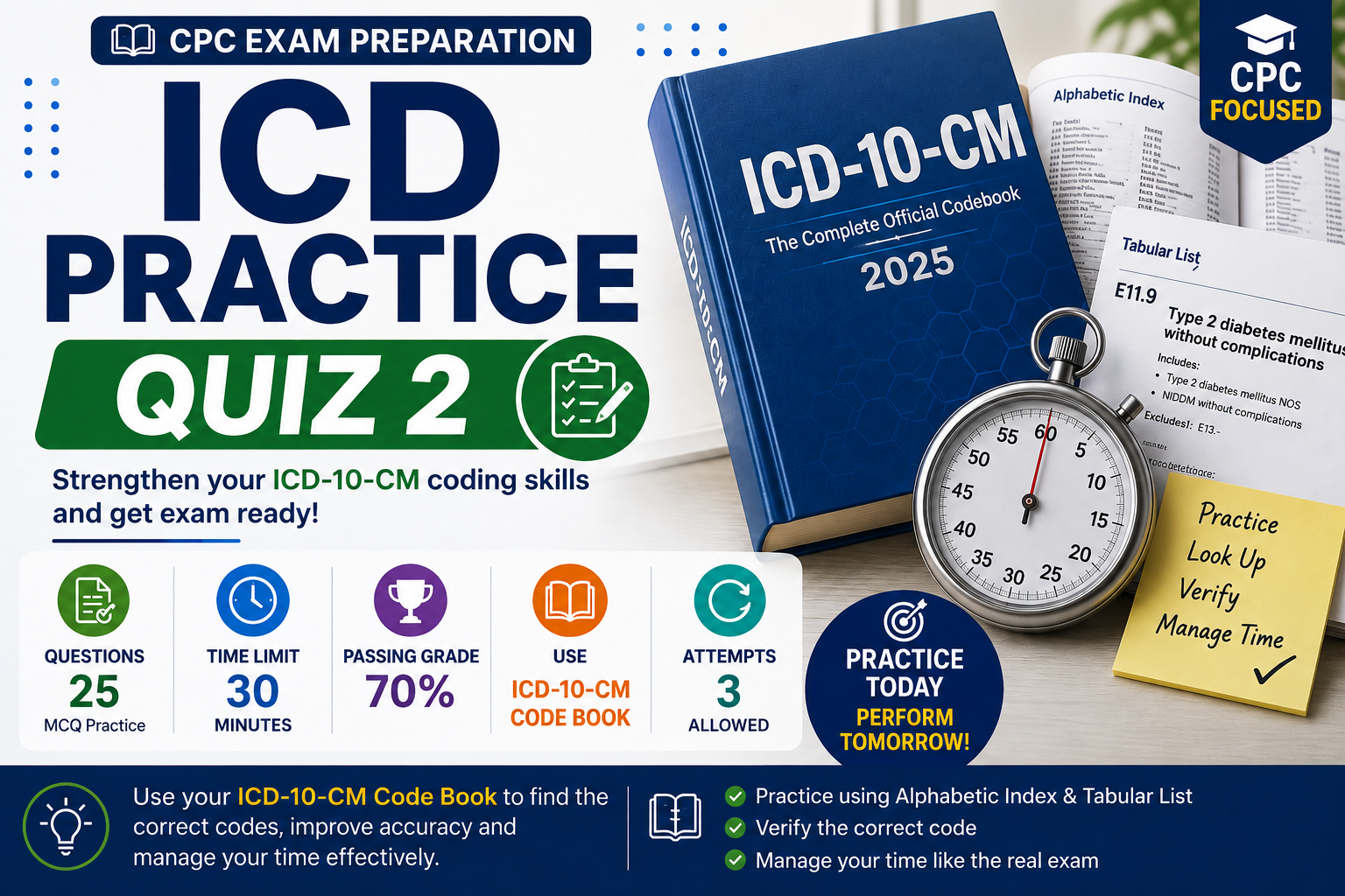 📘 ICD Practice Quiz 2
