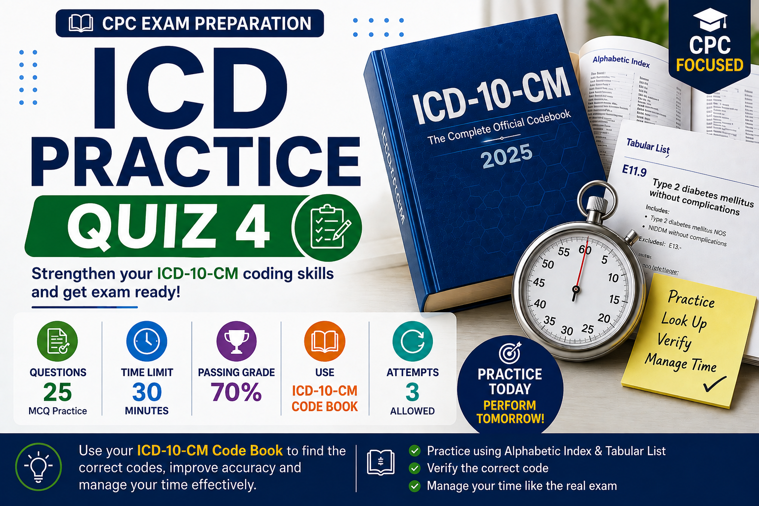 📘 ICD Practice Quiz 4