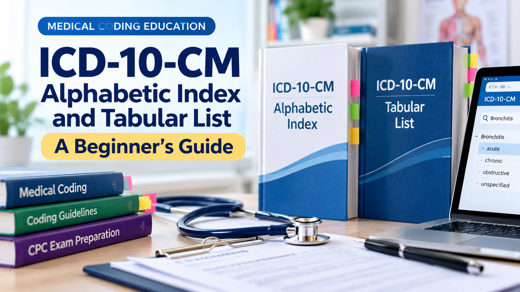 How to Use the ICD-10-CM Alphabetic Index and Tabular List: A Beginner’s Guide